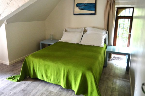 kamer met dubbelbed gite Tannat Le Manoir Souillac