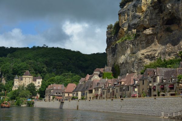 La-Roque-Gageac vanop de Dordogne