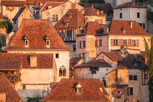 Lumière du matin à Saint-Cirq - Lot-Tourisme - Teddy Verneuil