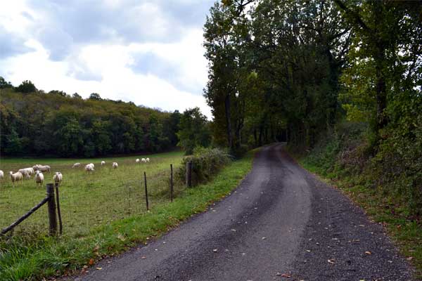 wandeling in Martel, Lot, Occitanie