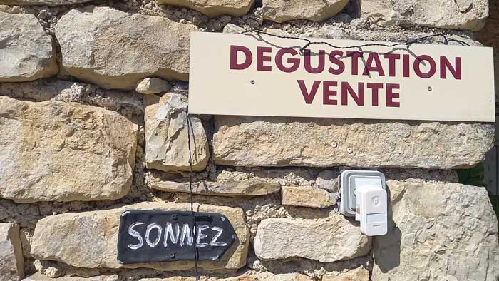 Coteaux de Glanes - dégustation - vente