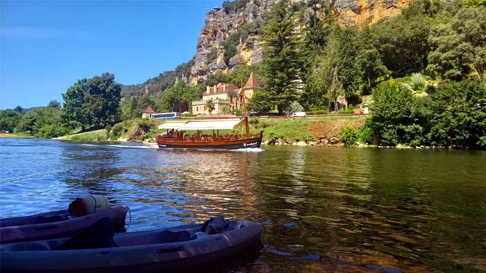 picknicken aan de Dordogne