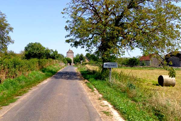 sfeerfoto fietstocht R12 vanaf Le Manoir in Souillac