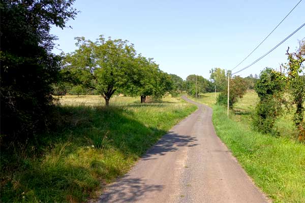 sfeerfoto fietstocht R12 vanaf Le Manoir in Souillac