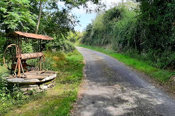 sfeerfoto fietstocht R15 vanaf Le Manoir in Souillac