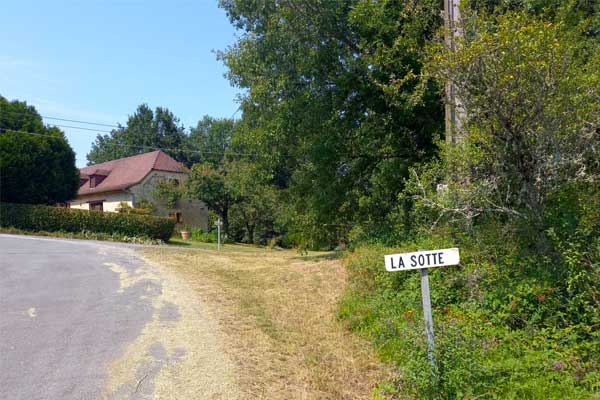 sfeerfoto fietstocht R2 vanaf Le Manoir in Souillac