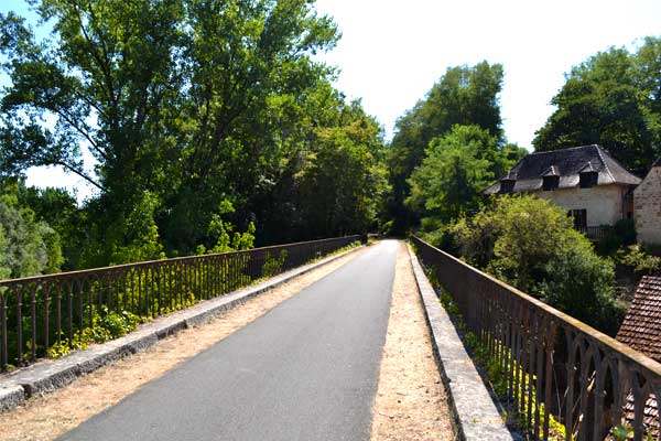 sfeerfoto fietstocht R24 vanaf Le Manoir in Souillac