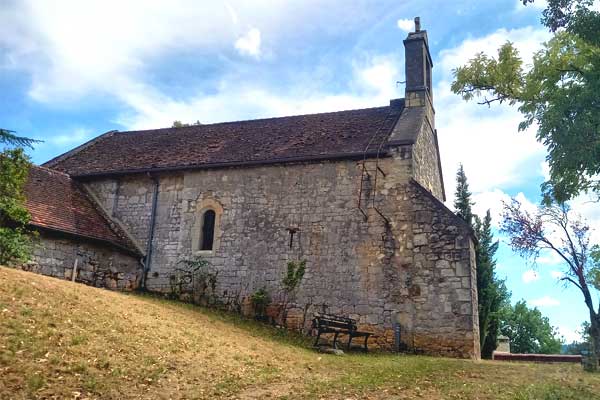 sfeerfoto fietstocht R6 vanaf Le Manoir in Souillac