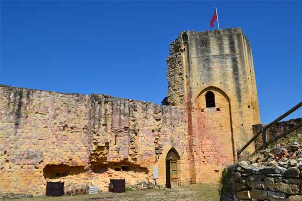 sfeerfoto fietstocht R9 vanaf Le Manoir in Souillac